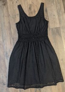 Xhilaration Lace Black Dress